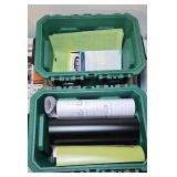 CRICUT MATERIAL IN (2) SMALL TOTES