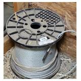 ROLL OF CABLE 1/4 INCH APPROX 700 FEET