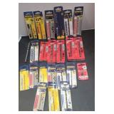(20) IRWIN & MILWAUKEE DRILL BITS, NEW