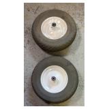 (2) WHEELBARROW WHEELS 4/8.00