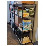 2 METAL SHELVES (CONTENTS NOT INCLUDED)