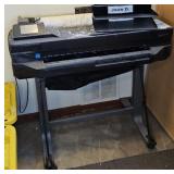 HP DESIGNJET T120 WIDE FORMAT PRINTER W/ STAND