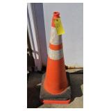 (4) SAFETY CONES