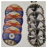 6 1/2 INCH CUTTING WHEELS & SAW BLADES