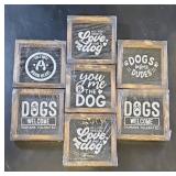 DOG SIGN DECOR