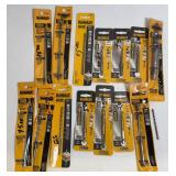 (12) DEWALT DRILL BITS