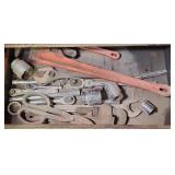 PIPE WRENCHES, RATCHETS, MORE