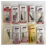 (10) WEILER STONES & MANDRELS