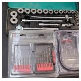 TOOL SET, DRILL BITS NOT COMPLETE