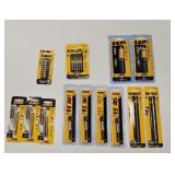 (12) DEWALT BITS & DRIVERS