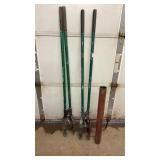 (2) POST HOLE DIGGERS, DRIVER