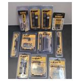 (10) DEWALT BIT & HOLDERS