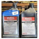 (5) QUARTS OF BOSS PLOWS HYDRAULIC FLUID