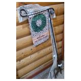 (3) FLAG HOLDERS