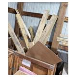 (2) CRATES W/ LUMBER