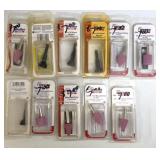 (10) WEILER STONE & MANDRELS