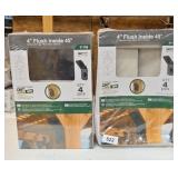 (2) OWT 4 INCHES FLUSH INSIDE 45 DEGREE KIT