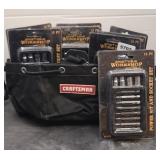 (10) POWER BIT SOCKETS SETS NEW