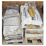 (6) BAGS OF CONCRETE (2) SAND MIX