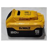 DEWALT 20V BATTERY 5AH