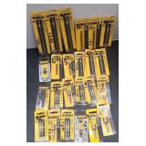 (20) DEWALT BITS & HOLDERS