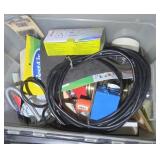 TOTE OF ELECTRICAL SUPPLIES