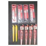 DIABLO & MILWAUKEE SAW BLADES 3 TO 5 INCH, NEW