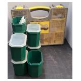 HARDWARE CASE & STORAGE CONTAINERS