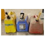 (3) FUEL CANS