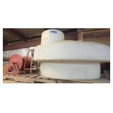250 GALLON HOLDING TANK W/ PUMP