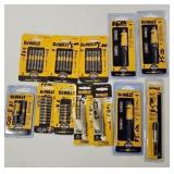 (10) DEWALT BITS & DRIVER KITS