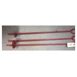 (3) AUGER ANCHORS 30 INCH