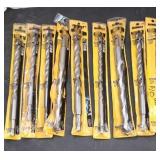 (10) DEWALT HAMMER DRILL BITS