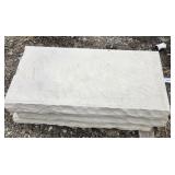 (3) TOPPER BLOCKS (12 INCH X 24 INCH)