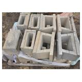 (10) WALL BLOCKS