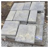 PAVERS  ASSORTED SIZES (34 SQ FT)