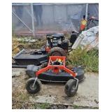 DR POWER WALK BEHIND WITH BRUSH & FINISH MOWERS