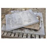 (4) PAVER TILES  (3 FT X 2 FT)