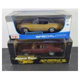 (2) 1970S CHEVY CHEVELLES 1:18
