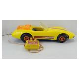 BARBIE SUPERVETTE REMOTE CONTROL CAR
