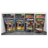 (4) HOT WHEEL SPAWN MOBILE PACKS