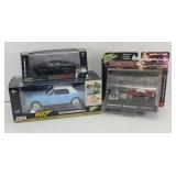 (3) MOVIE DIE-CAST CARS