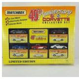 MATCHBOX 40TH ANNIVERSARY CORVETTE COLLECTOR SET