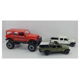 (3) TOY JEEPS