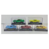 M2 DISPLAY CASE DIE-CAST CARS (5)