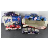 (4) #2 DIE-CAST CARS (3) 1:24, (1) 1:18