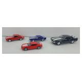 (4) CHEVY CAMARO DIE-CAST CARS