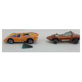 (2) 1960S HOT WHEELS - SILHOUETTE RED LINE, P-917