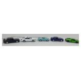 (5) LUXURY DIE-CAST FRICTION CARS