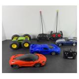 (4) REMOTE CONTROL CARS